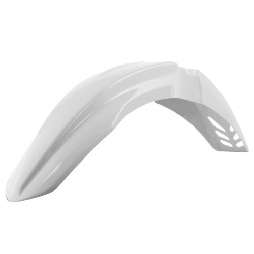 Kawasaki KX250F 2009-2012 Rtech White Vented Front Fender