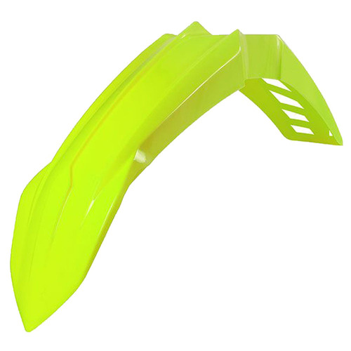 Yamaha WR250F 2020-2023 Rtech Neon Yellow Vented Front Fender