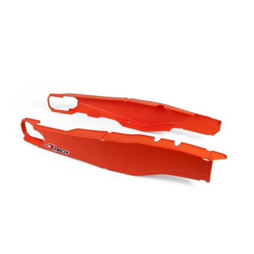 KTM 125 SX Rtech Orange Swingarm Protectors 2012-2020