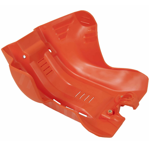 KTM 250XC-F 2019-2022 Rtech Orange Engine Guard Plastic Bash Plate