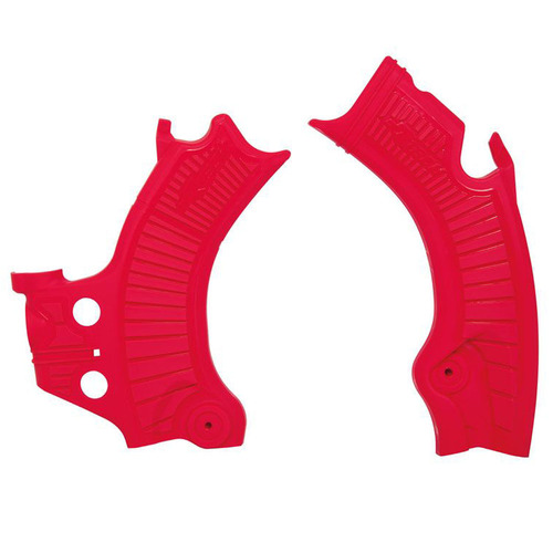 Honda CRF450R 2021 Rtech Frame Guards Red