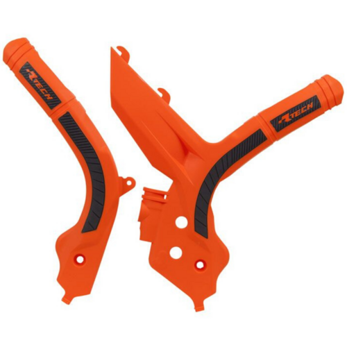 Gas Gas MC125 2021 Rtech Frame Guard Orange/Black