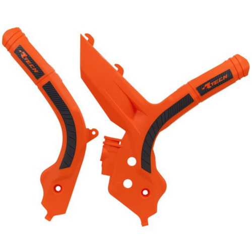 Gas Gas MC250F 2021 Rtech Frame Guard Orange/Black