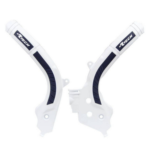 KTM 250 EXC-F 2020-2021 Rtech Frame Guard White