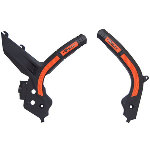 KTM 350 XC-F 2016-2018 Rtech Frame Guard Black/Orange