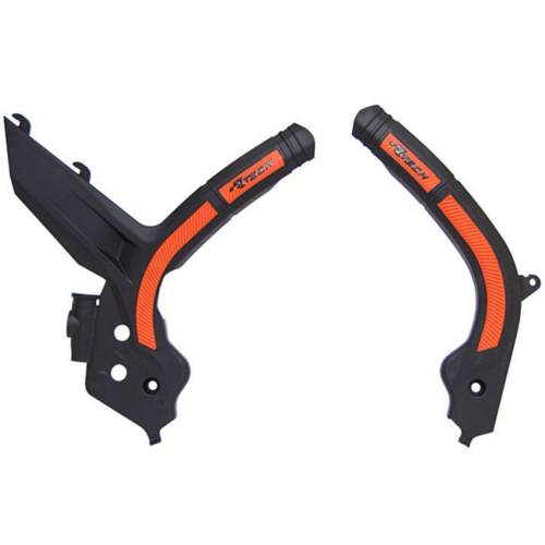 KTM 350 SX-F 2019-2021 Rtech Frame Guard Black/Orange