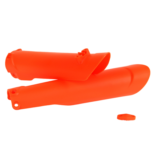 KTM 500 EXC-F 2016-2021 Rtech Neon Orange Fork Guards Protectors