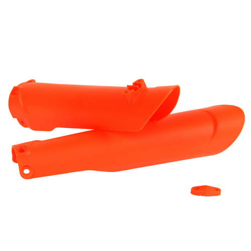 KTM 450 EXC-F 2016-2021 Rtech Neon Orange Fork Guards Protectors