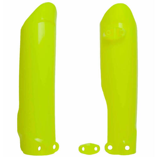 Husqvarna TC65 2019-2021 Rtech Neon Yellow Fork Guards Protectors