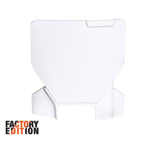 Husqvarna TC125 2023-2024 Rtech White Factory Front Number Plate