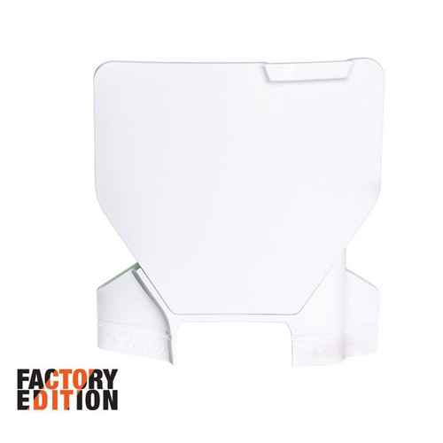 Husqvarna FX450 2023-2024 Rtech White Factory Front Number Plate