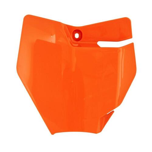 KTM 50 SX 2016-2023 Rtech Orange Front Number Plate