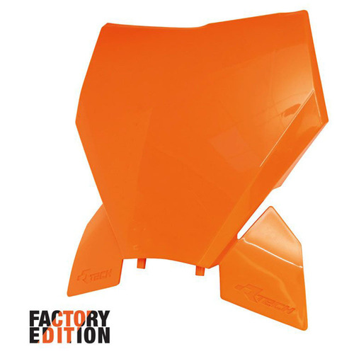 KTM 450 SX-F 2023-2024 Rtech OE Orange Factory Front Number Plate