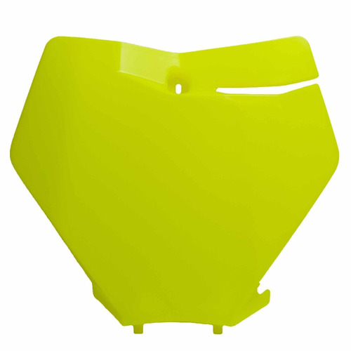 KTM 125 SX 2019-2022 Rtech Neon Yellow Front Number Plate