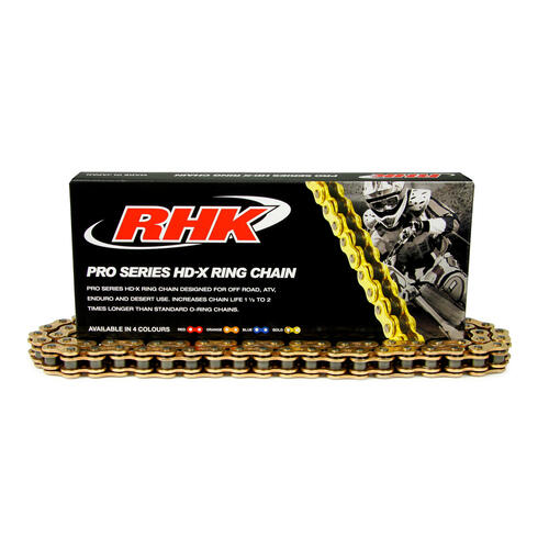 KTM 620 RHK 520 Heavy Duty Gold X-Ring Chain 