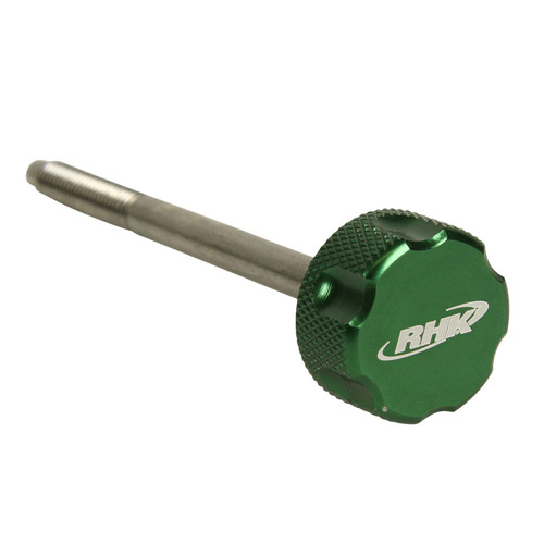 Kawasaki KX100 1998-2021 RHK Green Air Filter Bolt