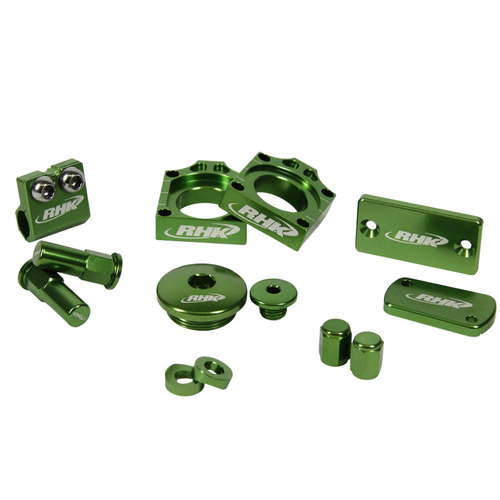 Kawasaki KX250 2003-2008 RHK Green Bling Kit