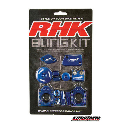 Yamaha YZ450F 2010-2016 RHK Bling Kit Blue 