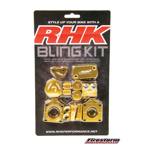 Suzuki RMZ250 2007-2016 RHK Bling Kit - Gold 