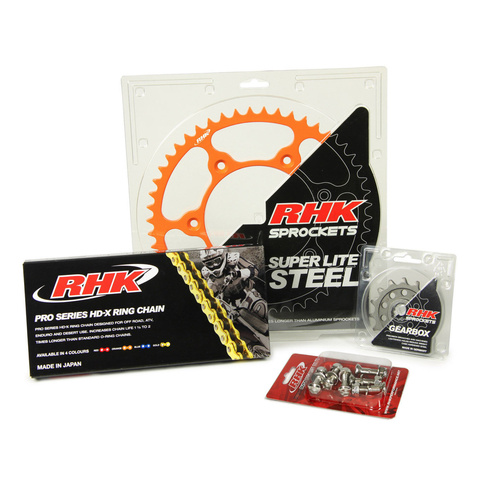 KTM 200 EXC 2005-2020 13T/47T RHK X-Ring Chain & Sprocket Kit 