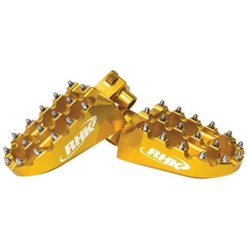 Honda CRF450R 2023 RHK Gold Pursuit Footpegs Aluminium