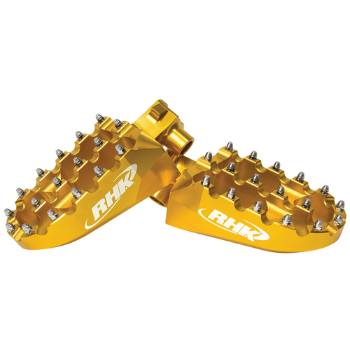 Husqvarna TC510 2005-2010 RHK Gold Pursuit Footpegs Aluminium