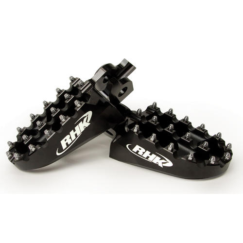 Husqvarna TE450 2007-2013 RHK Pursuit Alloy Footpegs - Black 