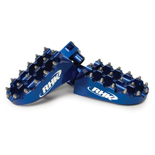 KTM 125 SX 2002-2015 RHK Pursuit Alloy Footpegs - Blue 