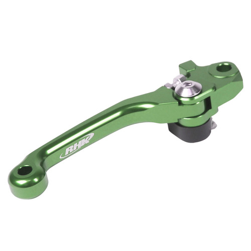 Kawasaki KX250F 2021-2024 RHK Green Flex Front Brake Lever