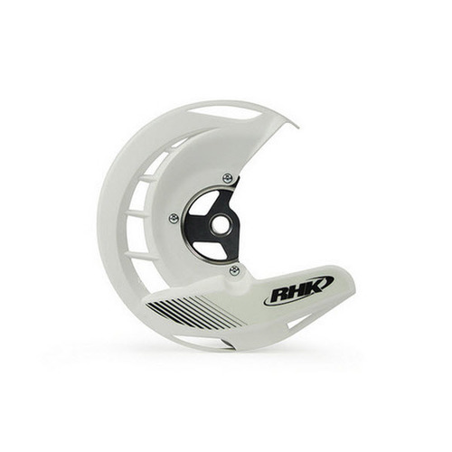 Yamaha YZ250F 2004-2013 RHK Front Disc Cover Guard White 