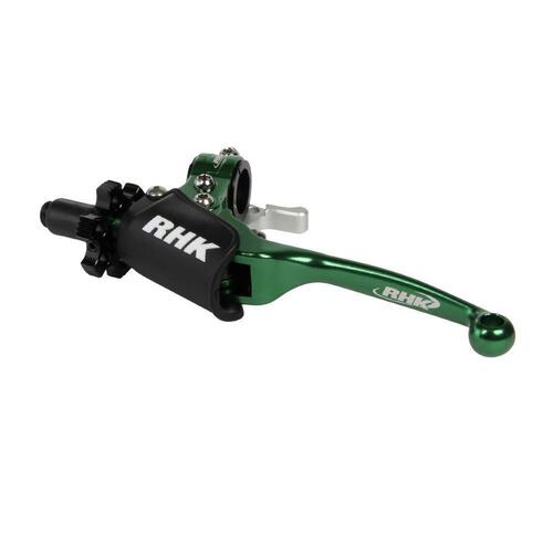 Kawasaki KX250F 2004-2010 RHK Green Quantum Flex Clutch Lever