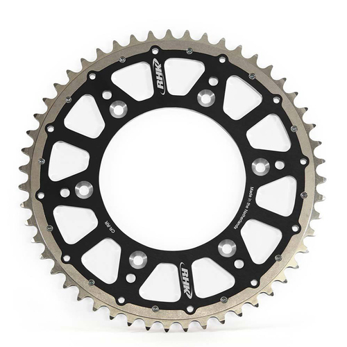 Suzuki RM250 1981-1983 RHK Fusion Rear Sprocket Alloy/Steel Black 49T