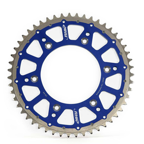 Husaberg FE250 2013-2014 RHK Fusion Rear Sprocket Alloy/Steel Blue 48T