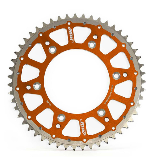 Husaberg FE250 2013-2014 RHK Fusion Rear Sprocket Alloy/Steel Orange 48T