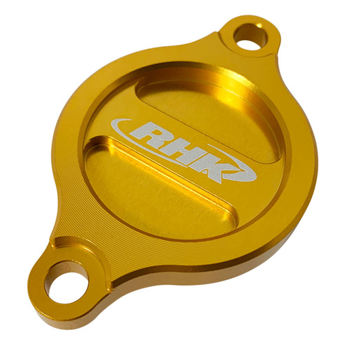 Suzuki RMZ250 2007-2024 RHK Gold Oil Filter Cover