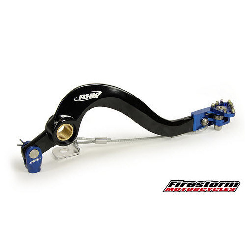 Yamaha YZ250F 2010-2013 RHK Rear Alloy Brake Pedal - Blue 