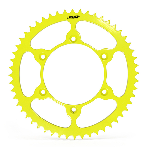 Suzuki RM125 1979-2008 RHK Yellow 45t Super Lite Rear Sprocket Steel