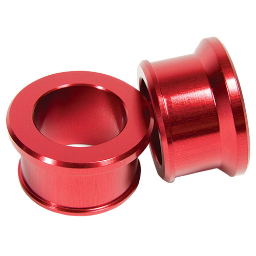 Honda CR125R 2002-2007 RHK Red Front Wheel Spacer Kit