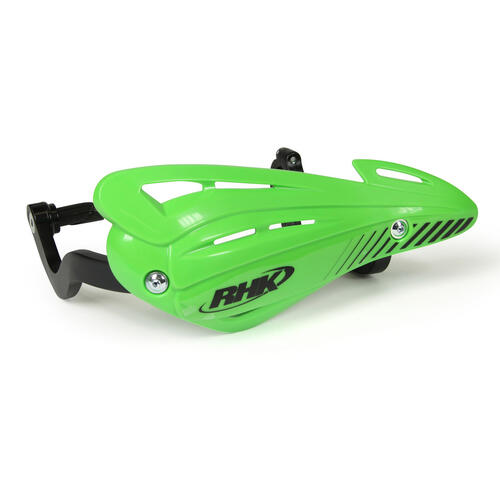 Kawasaki KX500 RHK XS Hand Guards Wrap Enduro HandGuards Green 