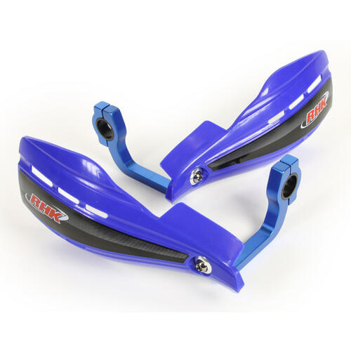 Kawasaki KX500 RHK XS Enduro Handguards MX Hand Guards Blue 