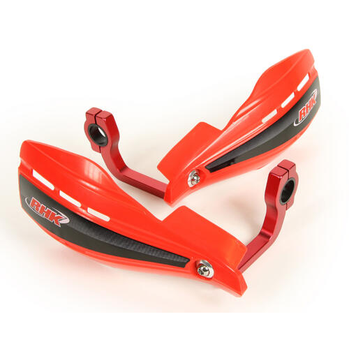 Husqvarna CR250 RHK XS Enduro Handguards MX Hand Guards Red 