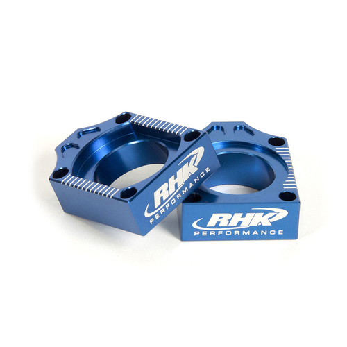 Yamaha YZ250F 2003-2008 RHK Aluminium Axle Block Blue