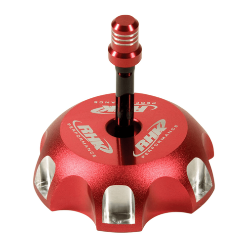 Honda XR80R 1990-2000 RHK Red Fuel Tank Cap Aluminium