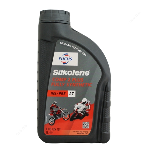 Silkolene Comp 2 Plus Full Synthetic Motorcycle Engine Oil 1L