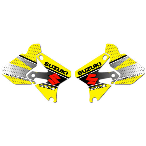 Suzuki DRZ400E 2002 - Graphics Kit OEM Replica Stickers