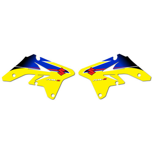 Suzuki RMZ250 2009 - Graphics Kit OEM Replica Stickers