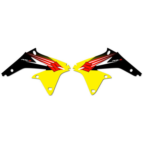 Suzuki RMZ450 2012 - Graphics Kit OEM Replica Stickers