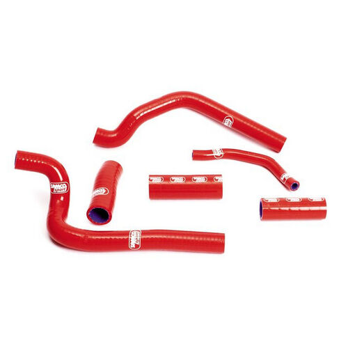 Honda CR500R 1989-2001 Red Samco Silicone Radiator Hose Kit 