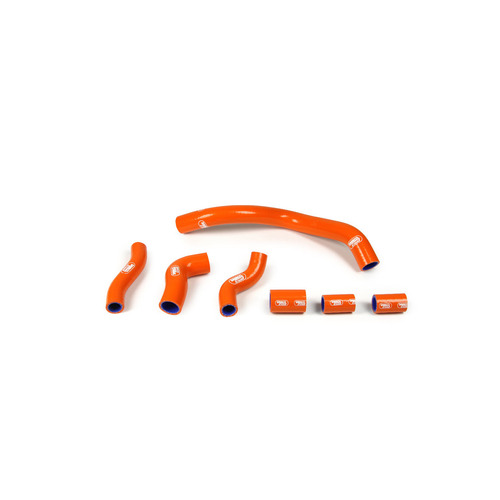 KTM 990 2005-2012 Orange Samco Radiator Hose Kit 