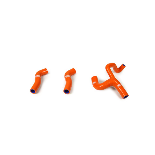 KTM 250 EXC-F 2008-2011 Thermo Bypass Orange Samco Radiator Hose Kit 